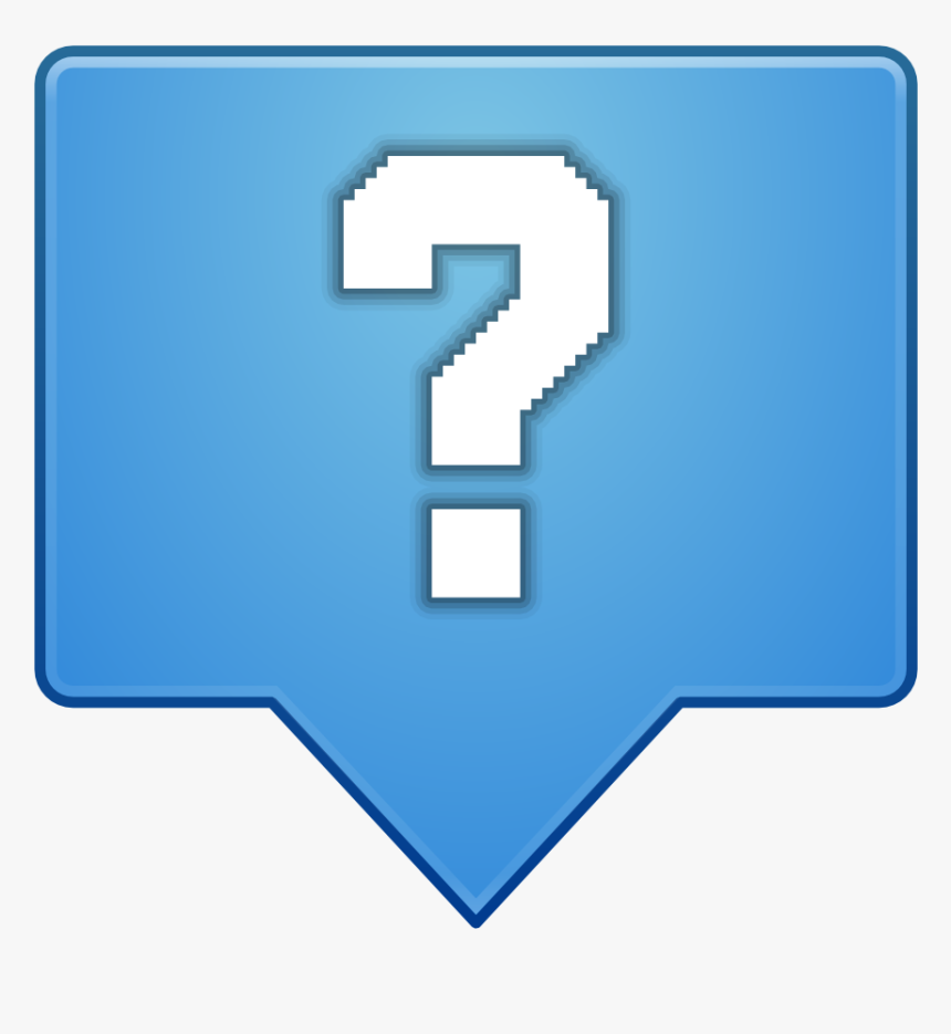 Status Dialog Question Icon, HD Png Download