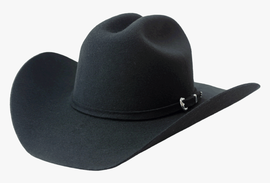 Black Suede Cowboy Hat, HD Png Download