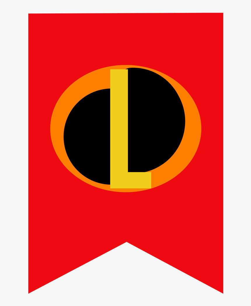Incredibles Theme Party Banner Free Printable - Incredibles Logo D, HD Png Download