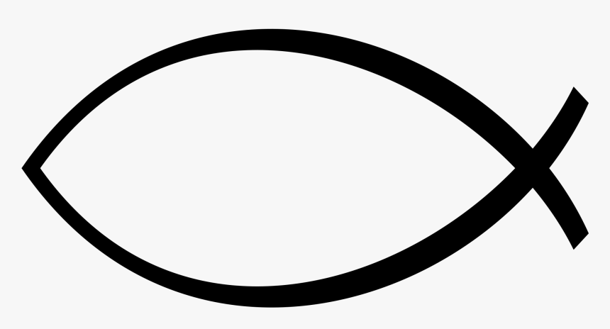 Fish Christianity Symbol, HD Png Download
