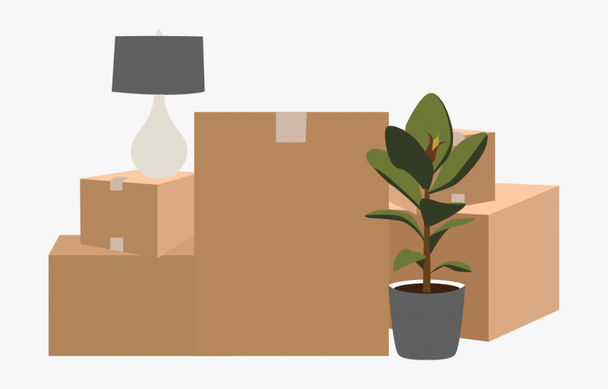 Residential Moving, Home Moving, Moving Service - Illustration, HD Png Download