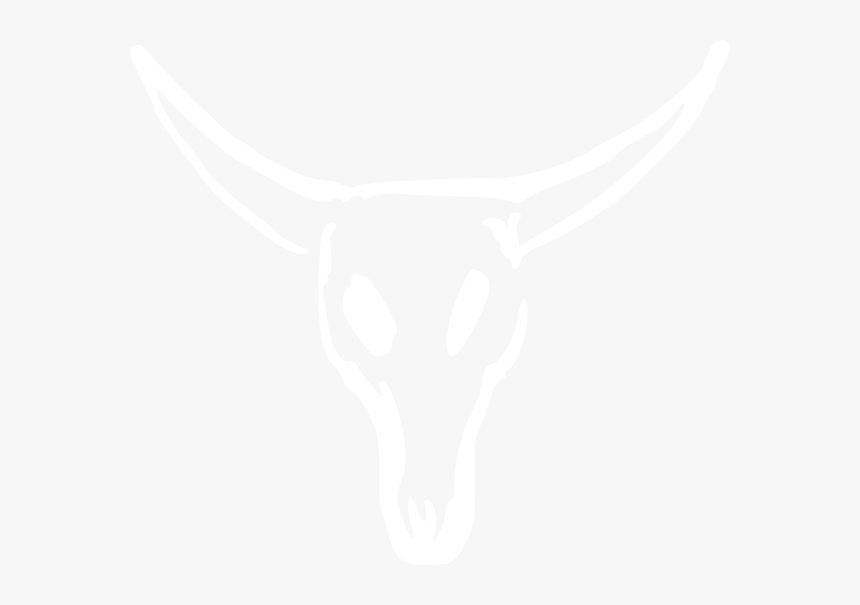 White Skull Png - White Cow Skull Png, Transparent Png