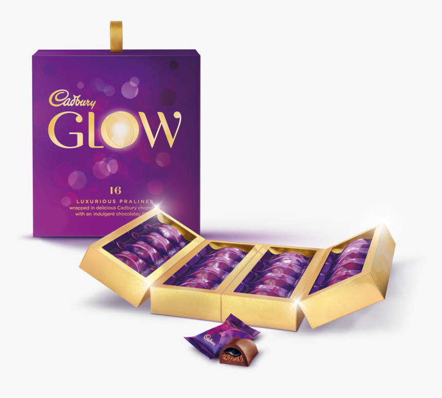 Cadbury Glow Customisable Premium Chocolate Pralines - Cadbury Dairy Milk Glow, HD Png Download