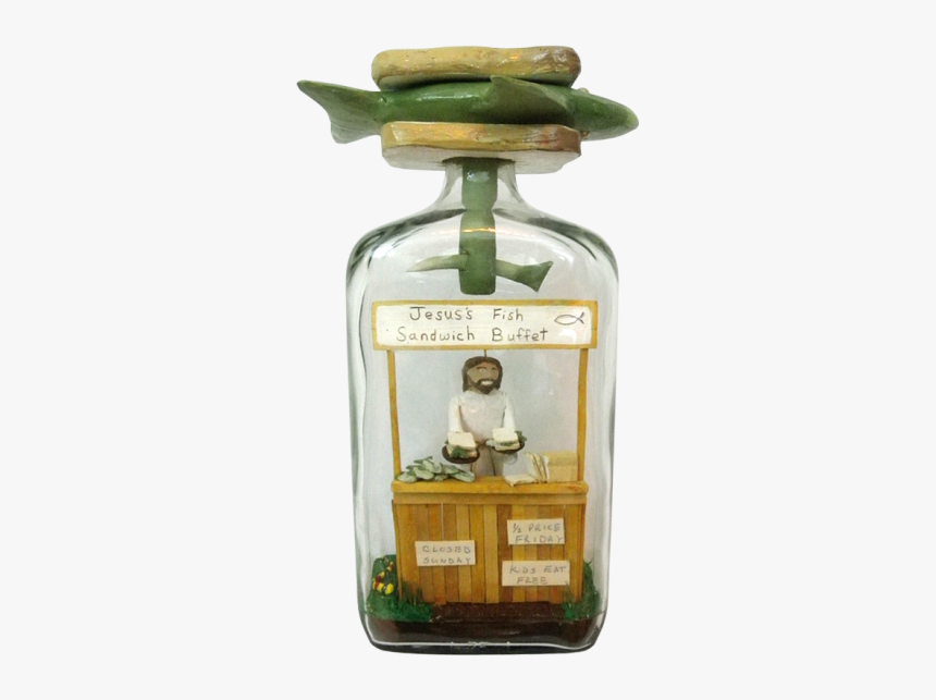 Glass Bottle, HD Png Download