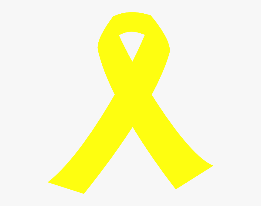 Transparent Lace Vector Png - Yellow Ribbon On Black, Png Download