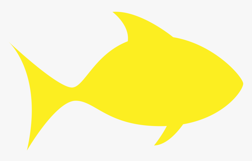 A Yellow Fish Icons Png - Yellow Clipart Fish, Transparent Png