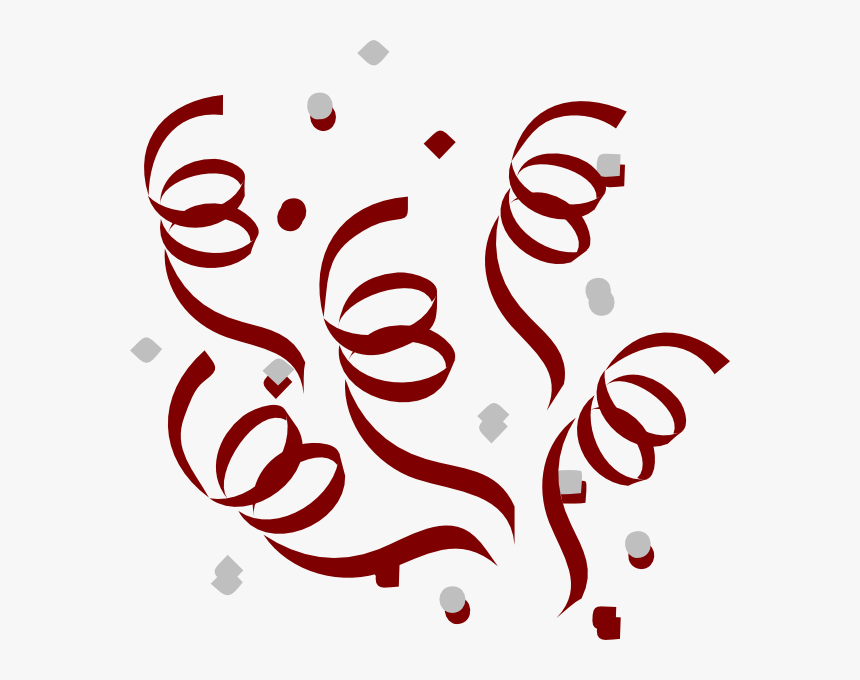 Confetti Explosion Png - Confetti Clipart Black And White, Transparent Png