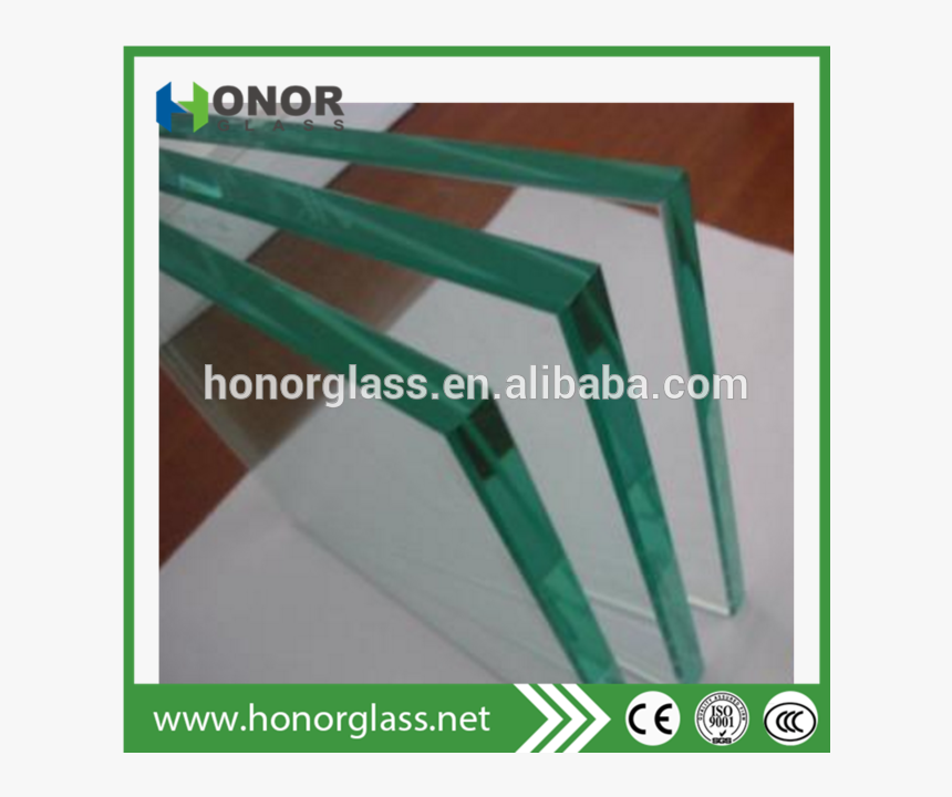 Tempered Glass Panels Curtain Wall System Glass Railing - Toughened Glass Vs Laminated Glass Cost, HD Png Download