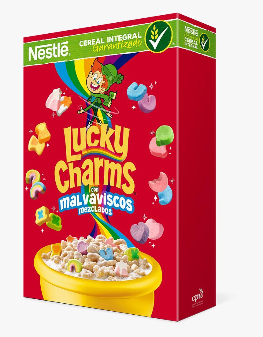 Cereal Lucky Charms - Lucky Charms Cereal Png, Transparent Png