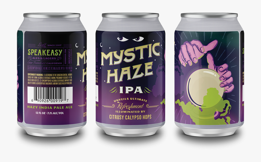 Photo Of Mystic Haze - Speakeasy Brewing Mystic Haze, HD Png Download