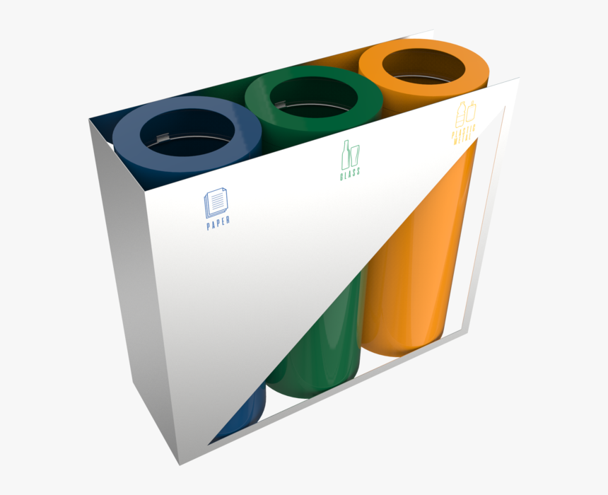 Bin Product Recycling Plastic Flyer Design Recycle - Design Plastic Recycling Bin, HD Png Download