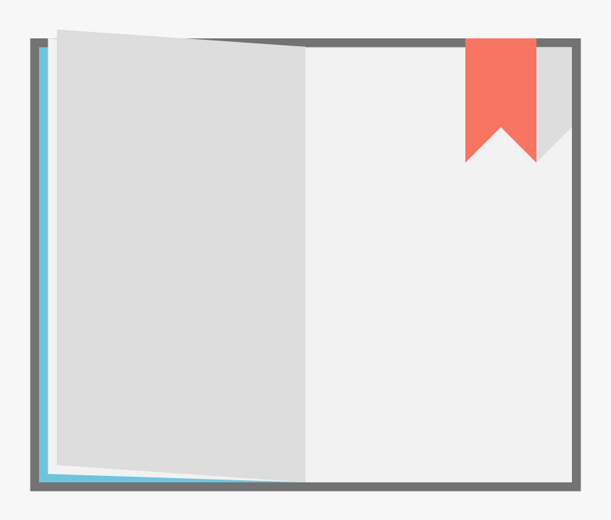 Open Book - Open Book Flat Png, Transparent Png