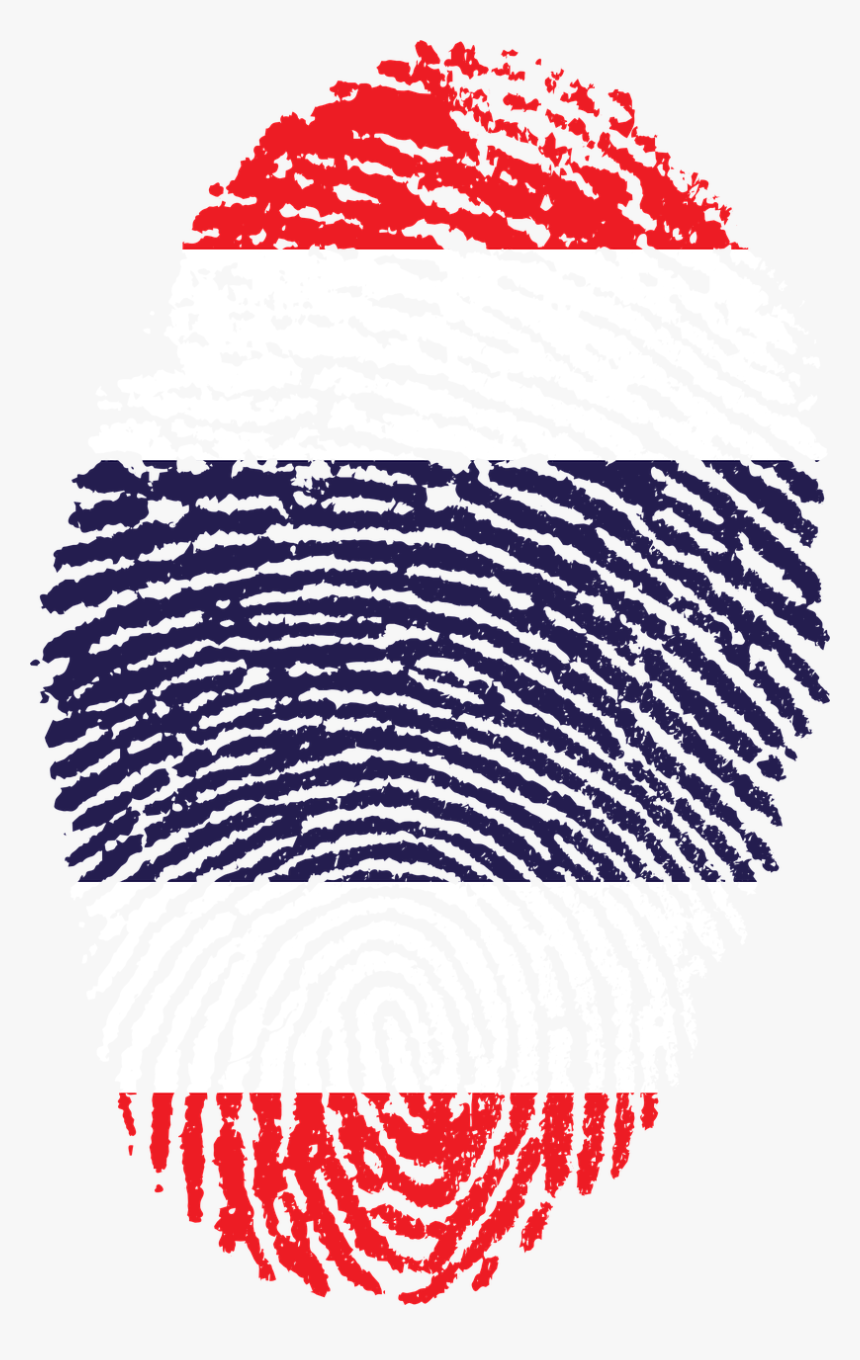 Thailand Flag Fingerprint, HD Png Download