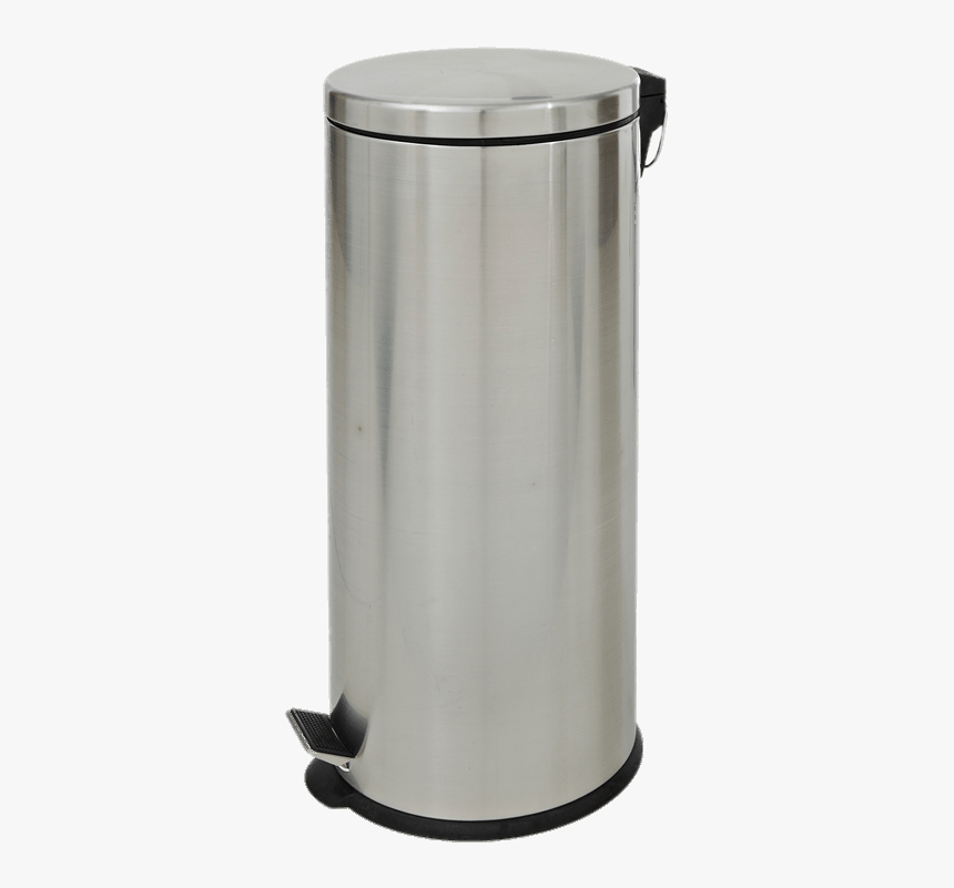 Bin Pedal Metallic Clip Arts - Waste Container, HD Png Download