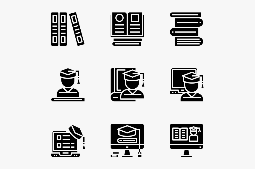 Book Clipart Eps Vector - Workplace Icons, HD Png Download