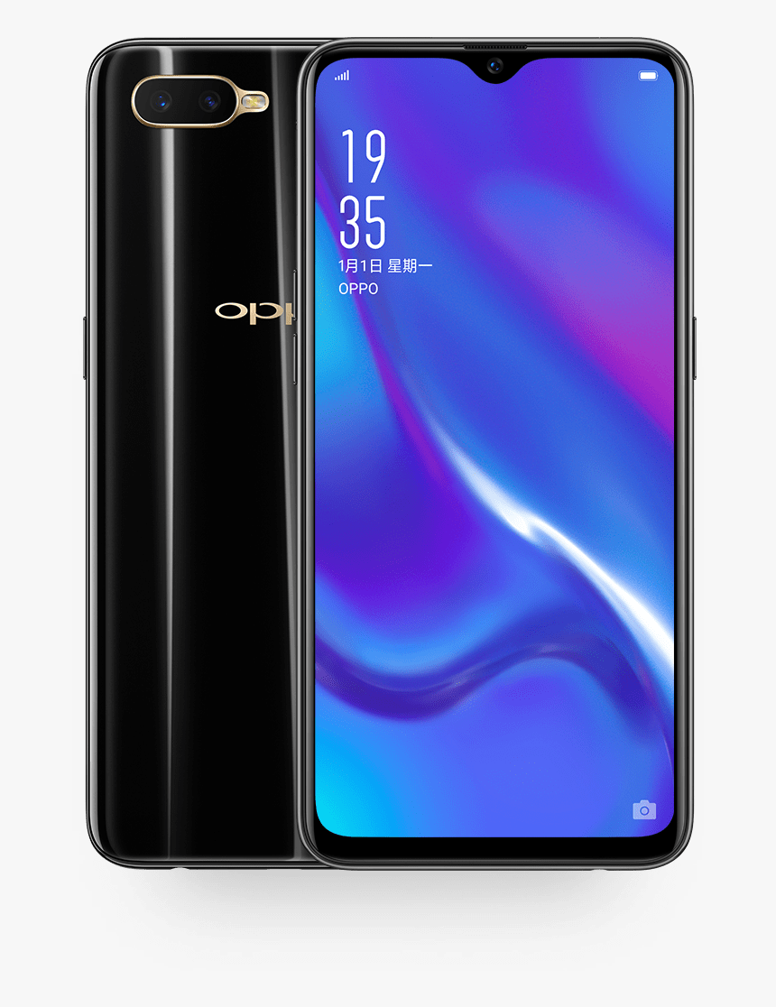 Oppo K1 Black Price In India, HD Png Download