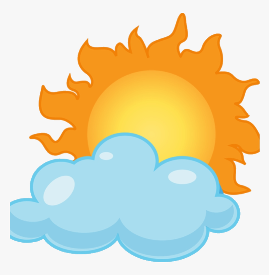Partly Cloudy Clipart History Sunny Transparent Png - Sunny Clipart, Png Download
