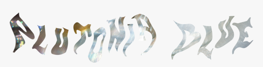P L U T O N I A B L U E - Calligraphy, HD Png Download