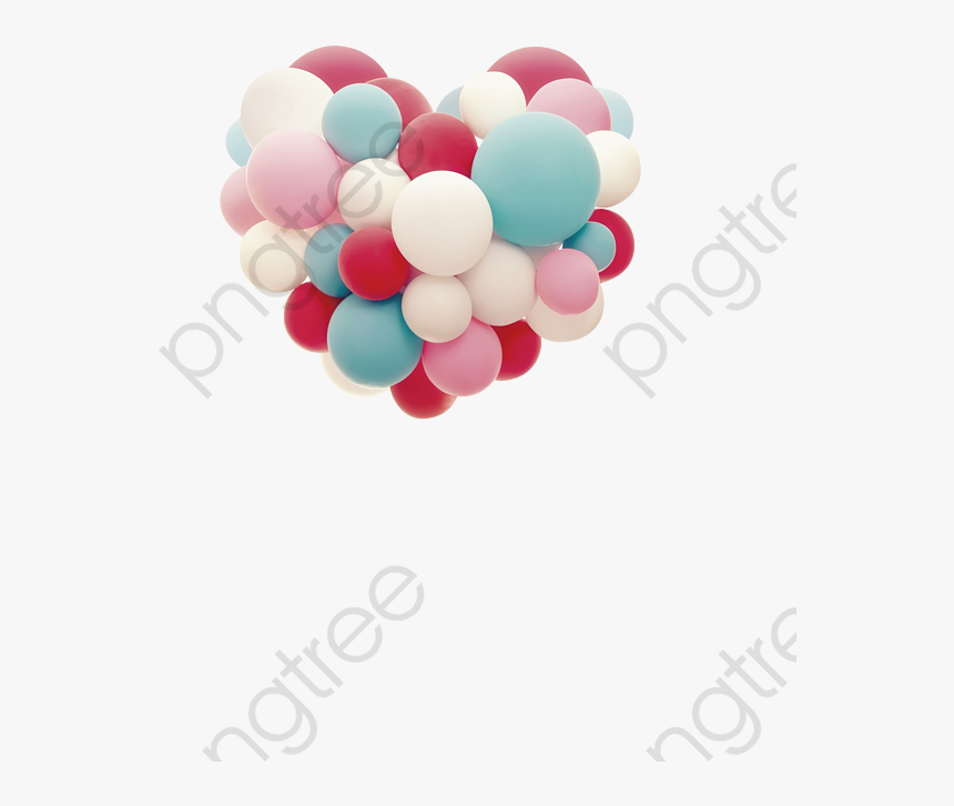 Toy Balloon Heart - Birthday Balloons Image Hd Png, Transparent Png