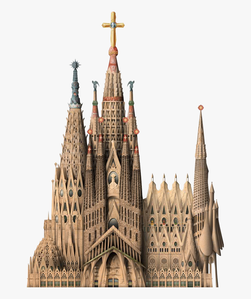 Logo Ts - Sagrada Familia No Background, HD Png Download