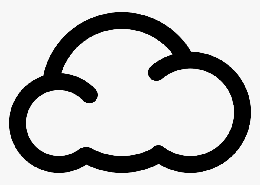 Cloudy - Freezing Rain Icon, HD Png Download
