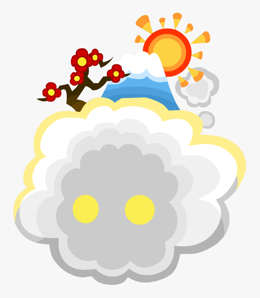 Cloudy Sunrise Khx - Illustration, HD Png Download