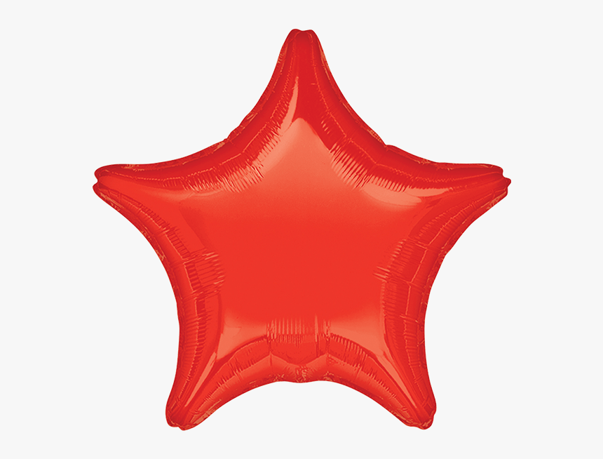 Happy Birthday String Lights - Red Star Foil Balloon, HD Png Download
