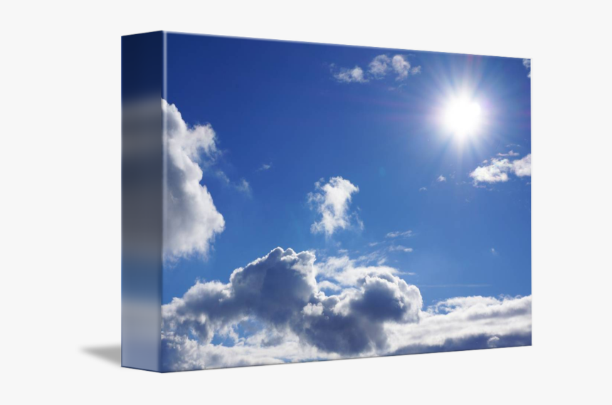 Sun Art Prints Rays - Cumulus, HD Png Download