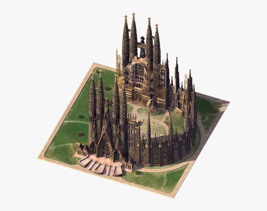 La Sagrada Familia Old, HD Png Download