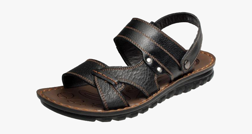 Summer Sandal Leather Slipper Shoe Sandals Clipart - Sandals Download, HD Png Download