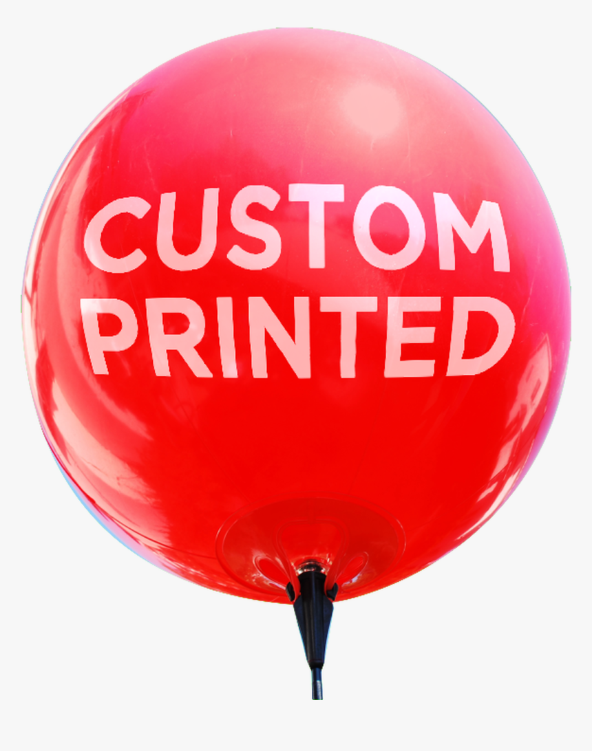 Custom Printed Outdoor Balloons - Balloon, HD Png Download