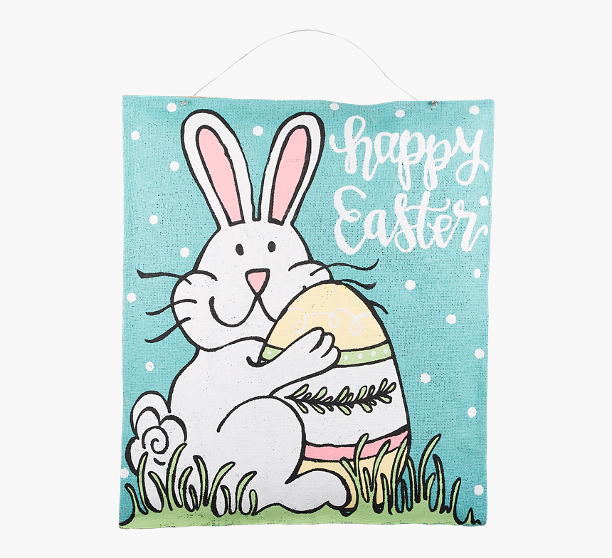 Happy Easter Bunny Burlee - Cartoon, HD Png Download