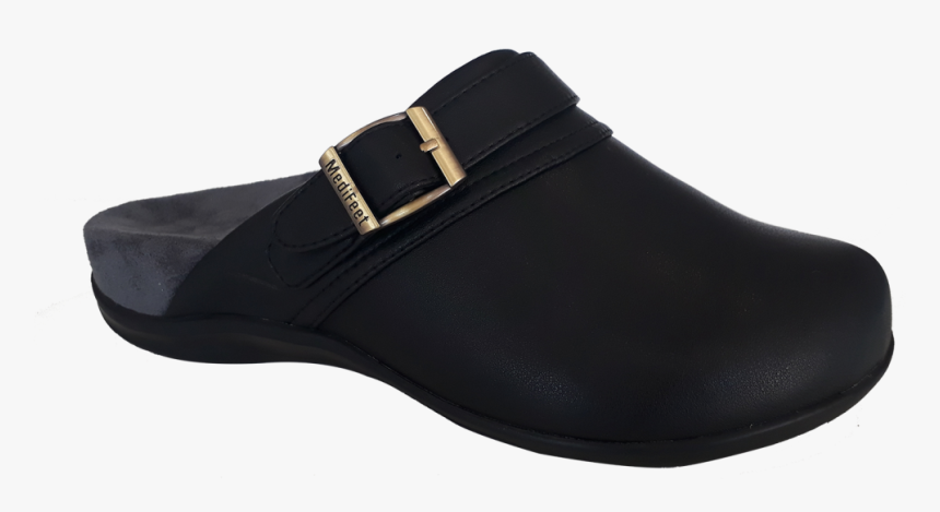 Mo154-6 Black - Woman Medifeet Sandal, HD Png Download