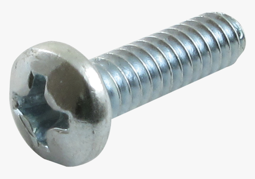 6/32, Phillips, Pan Head, Machine, Zinc - Bomb, HD Png Download