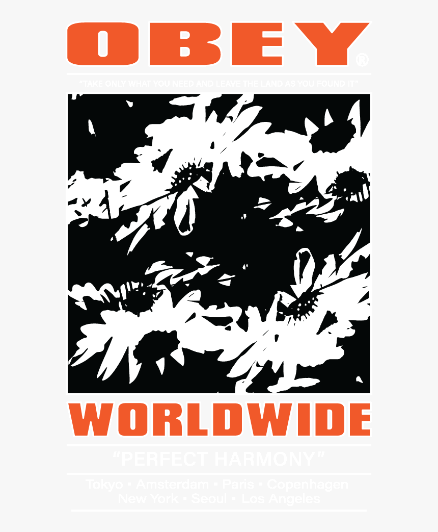 Obey Perfect Harmony - Poster, HD Png Download