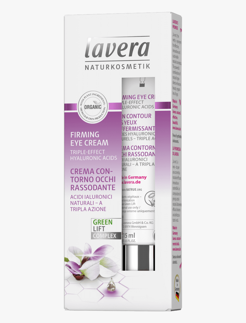 Lavera Firming Eye Cream, HD Png Download