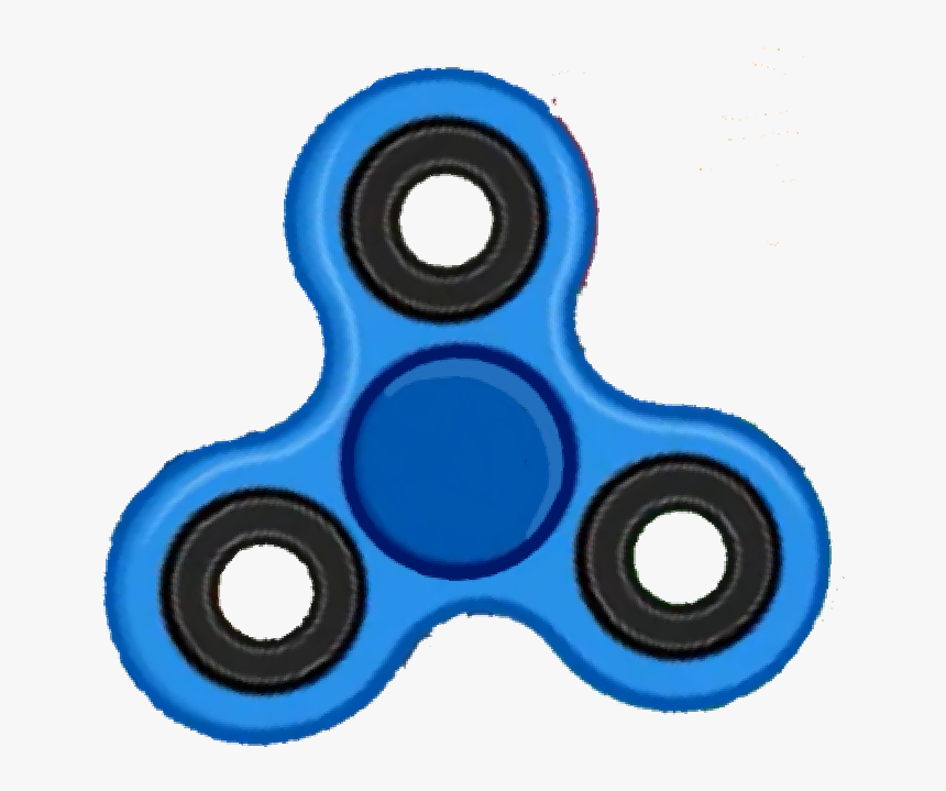 Fidget Spinnery - Blue Colour Fidget Spinner, HD Png Download