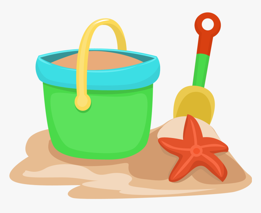 Pinterest Bucket Of Water Clipart - Clipart Beach Fun, HD Png Download