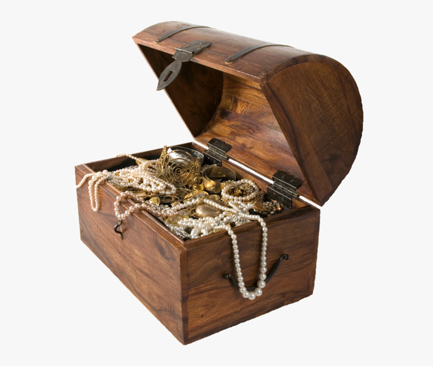 Treasure Chest Png - Jack Sparrow Treasure Chest, Transparent Png