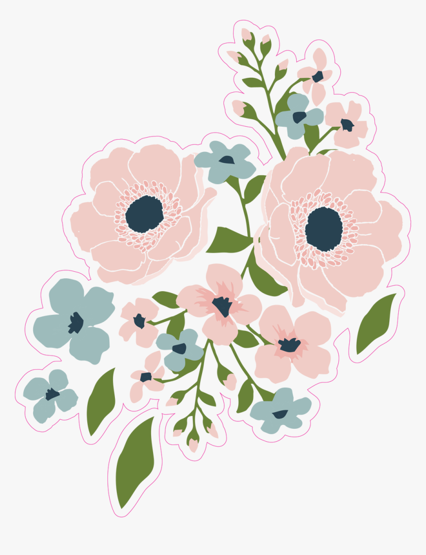 Wedding Flowers - Print And Cut Flowers, HD Png Download