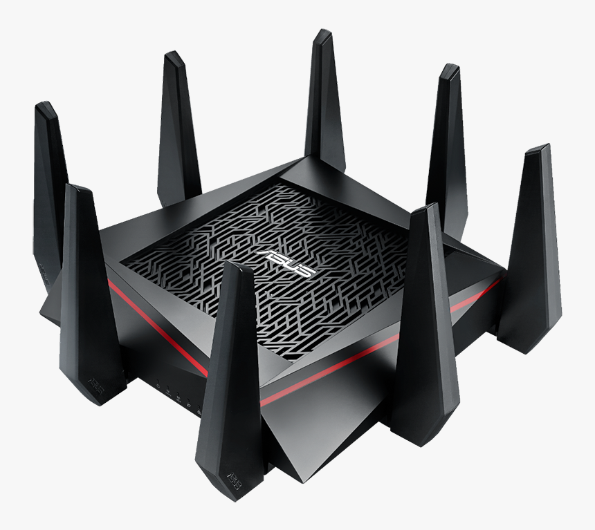 Asus Rt Ac5300 Wireless Ac5300 Tri Band Gigabit Router - Rog Router, HD Png Download