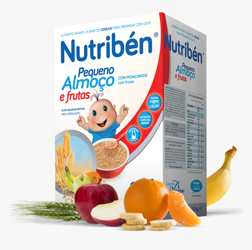 Nutriben 8 Cereais 4 Frutas, HD Png Download