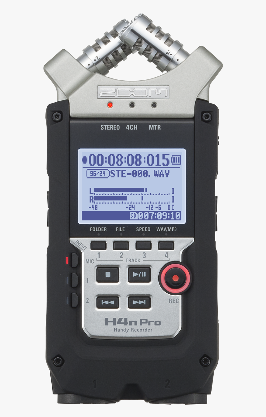 Zoom H4n Pro Digital Multitrack Recorder, HD Png Download