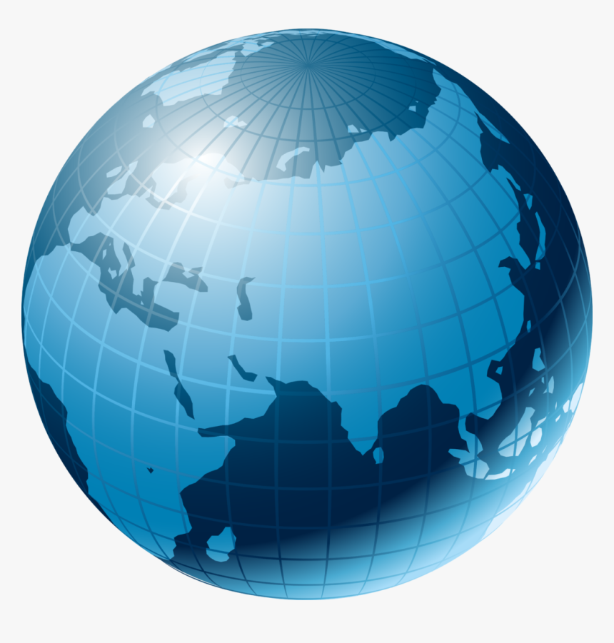 Earth Vector Image , Png Download - Globe Eurasia Png, Transparent Png
