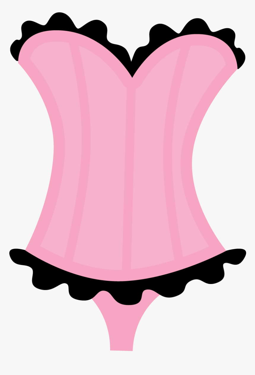 Silhouettes Clothing, Clipart, Coreldraw, Applique, - Lingerie Clip Art, HD Png Download