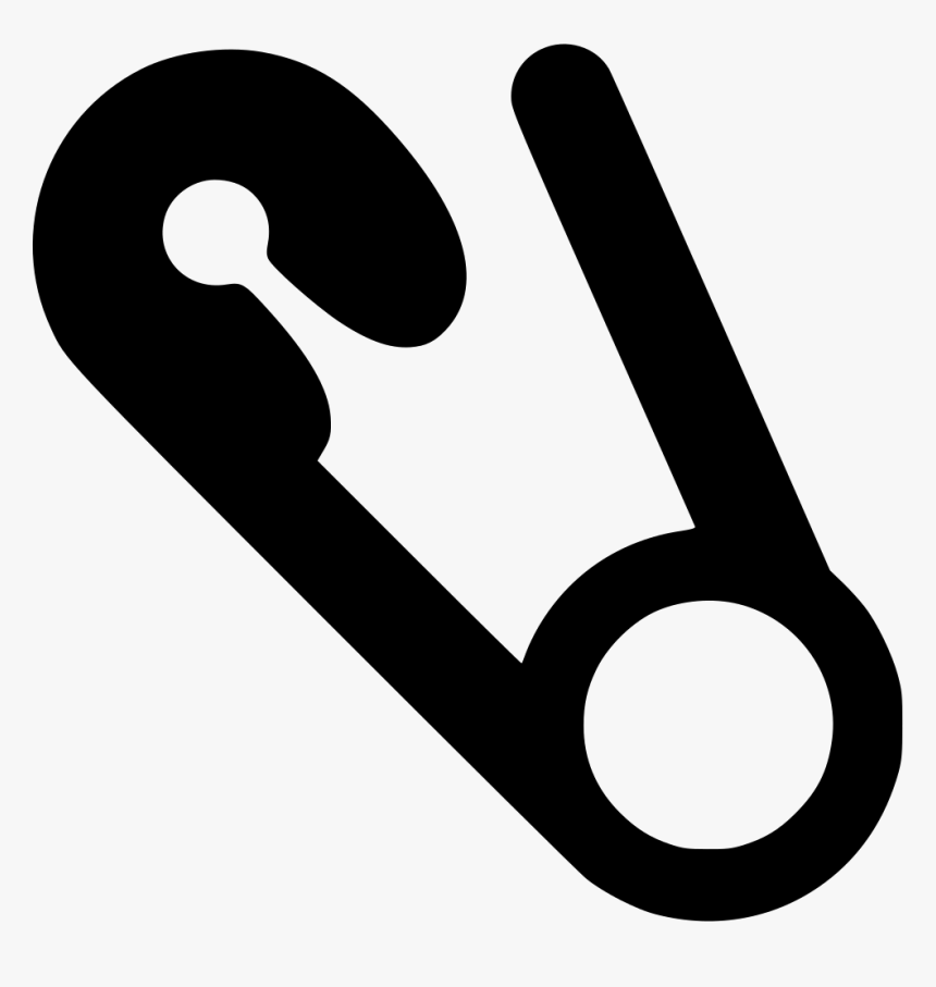 Safety Pin Open - Graphic Design, HD Png Download