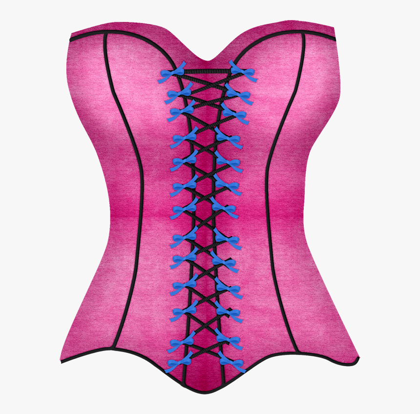 Lingerie Clipart Clothes - Corselet Png, Transparent Png