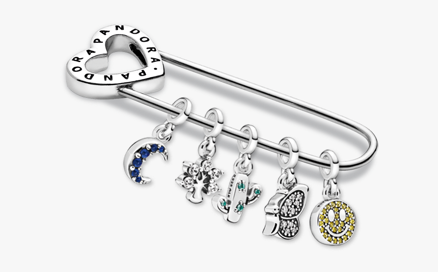 Pandora Me Safety Pin Brooch, HD Png Download