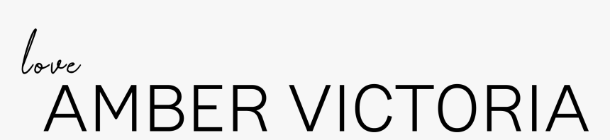 Love Amber Victoria - Black-and-white, HD Png Download