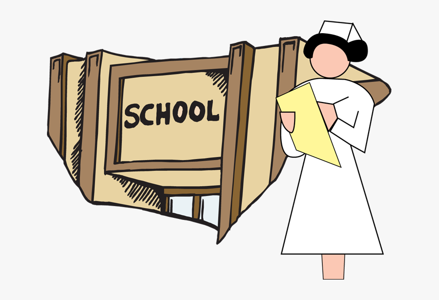 School Nurse Hd Image Clipart - Nursing School Clipart, HD Png Download